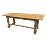Oak farmhouse table