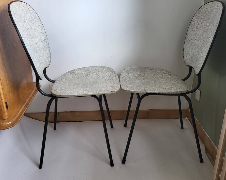 Lot of vintage chairs from the 50s/60s