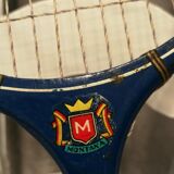 Pair of vintage badminton rackets