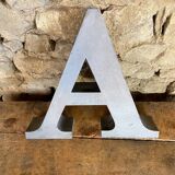 Metal letter A