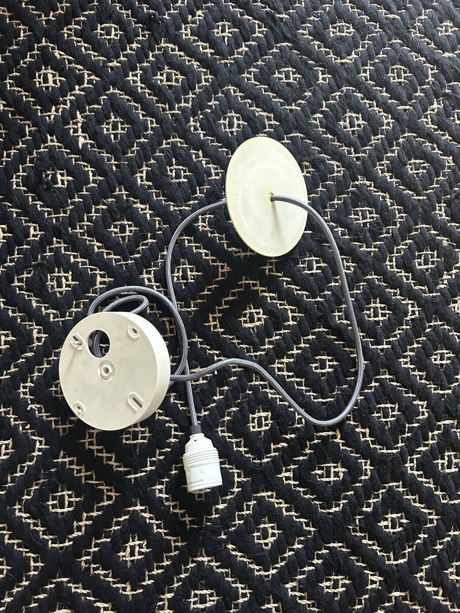 Set of 2 Johnny B. Butterfly pendants by Ingo Maurer