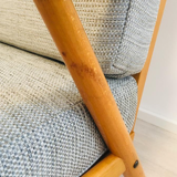 Grey Boomerang armchair