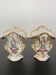 Paire de vases de mariée porcelaine XIXeme