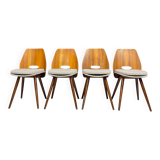 Set of four Tatra dining chairs, Czechoslovakia, 1960s