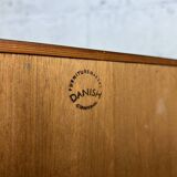 Vintage Scandinavian rosewood sideboard by Hundevad, 1960s