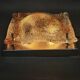 Murano Glass Flush Mount Wall Light, Mazzega, Toni Zuccheri Style, Italy