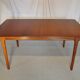Extendable table set and six Scandinavian Teak Mc Intosh chairs