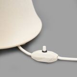 Table lamp with fabric shade, 1970s