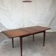 Vtg Mid Century Richard Hornby Dining Table 4 6 Seater Danish Scandi Design