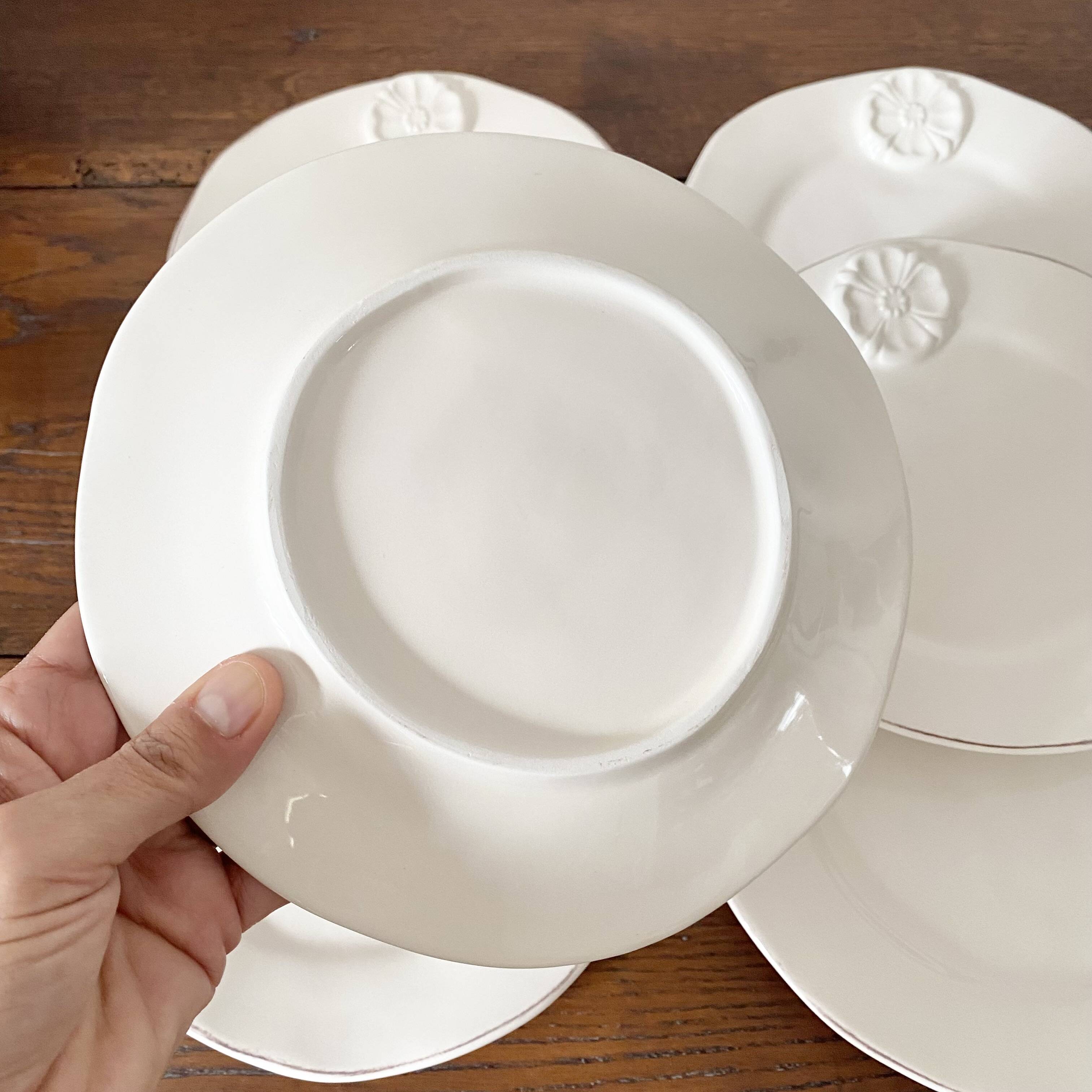 Dessert plate (flower)