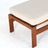 Komfort footstool 'Nimtofte' - danish design in teak vintage