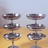 Stainless steel ice cream/dessert cups