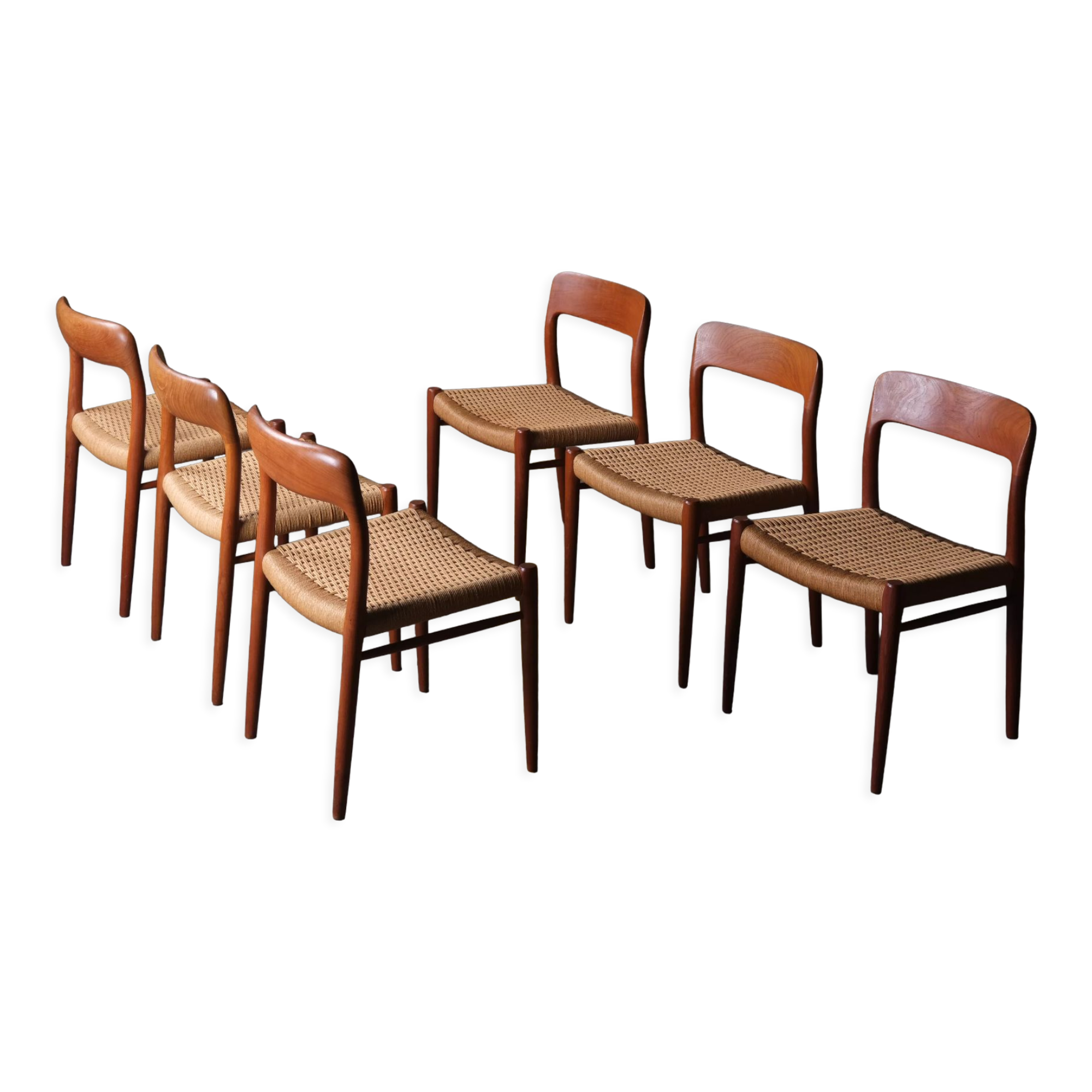 Niels O. Møller model 75 dining chair