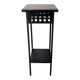 Art Deco Black Metal Plant Stand, 1930/40s