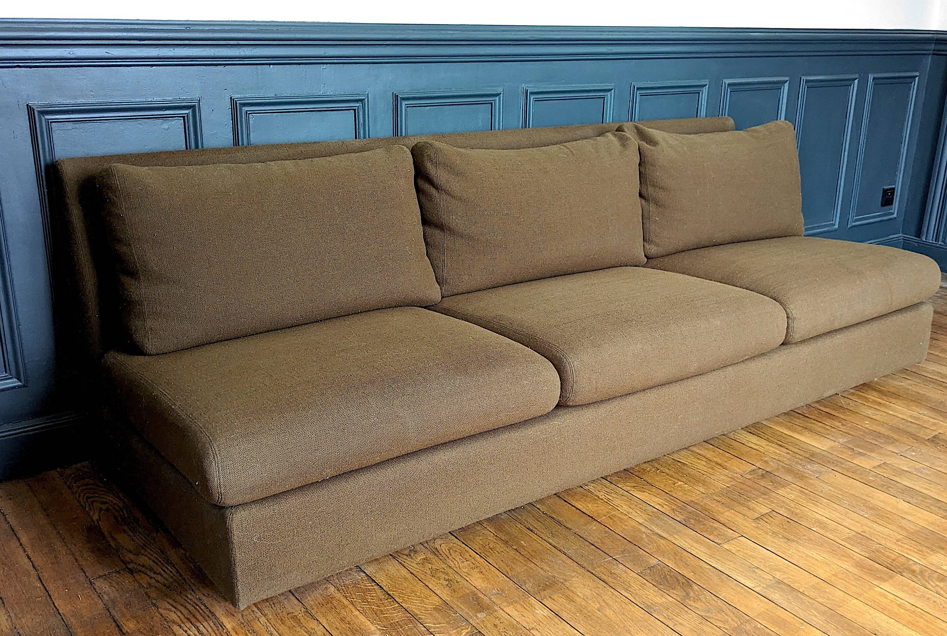 3-seater sofa, Mobilier International, 70s