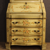 Venice lacquered gilded and painted buffet