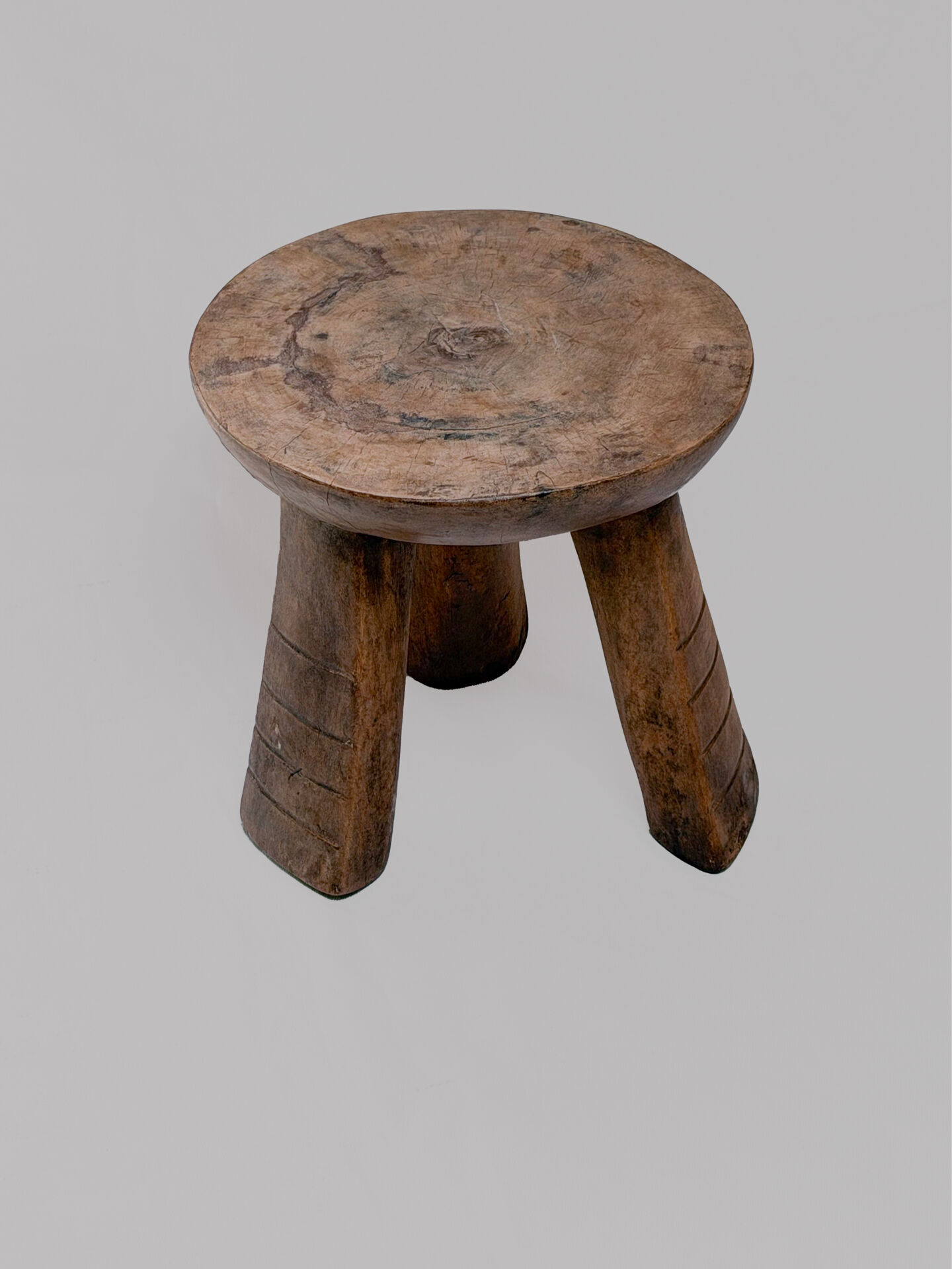 Senoufo stool in wood (Burkina Faso)