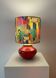 Wireless vase lamp - Bückeburg ceramic - ball lamp | 36 cm