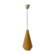 Suspended lamp with yellow Rotaflex shade by Yasha Heifetz, 1960s, Germany