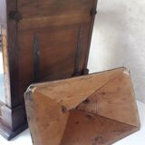 Showcase XIX ° walnut and marquetry