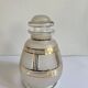 Golden glass carafe