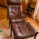 2 Hunter armchairs and 1 footstool by Torbjørn Afdal for Bruksbo