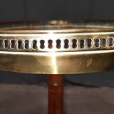 Gueridon dessu marble