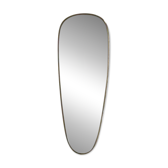 Gold mirror rearview mirror and free form from the 50s