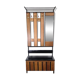 Vintage tall freestanding coat rack / floor coat rack