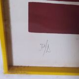 Artist's proof signedSintach