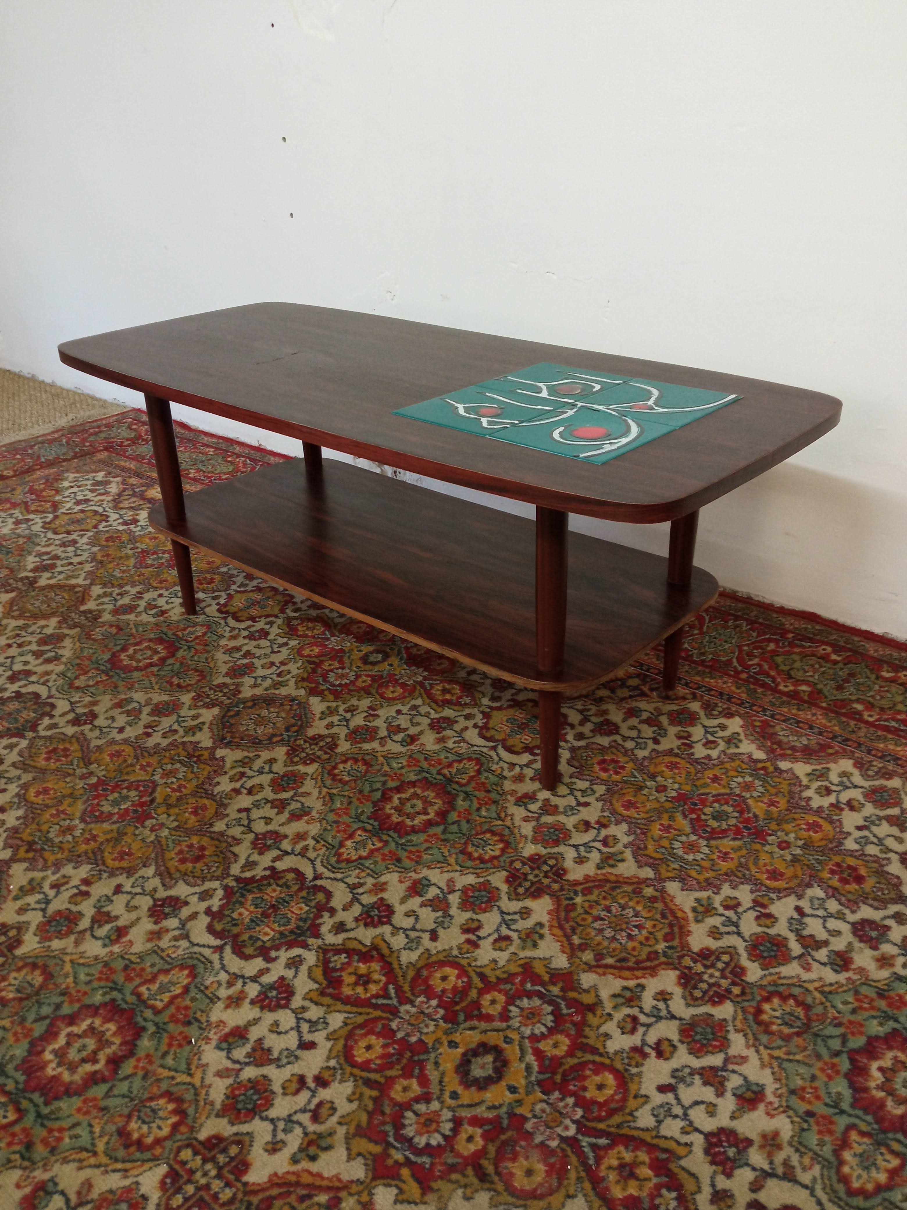 Rosewood coffee table