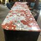 Blackened wooden sideboard of the 1950s