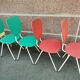 6 chaises vintage Henriette