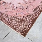 Tapis décoratif vintage rose sku 2535