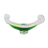 Murano glass ashtray in the shape of a gondola - Italy