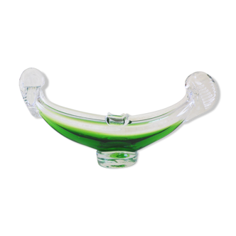 Murano glass ashtray in the shape of a gondola - Italy