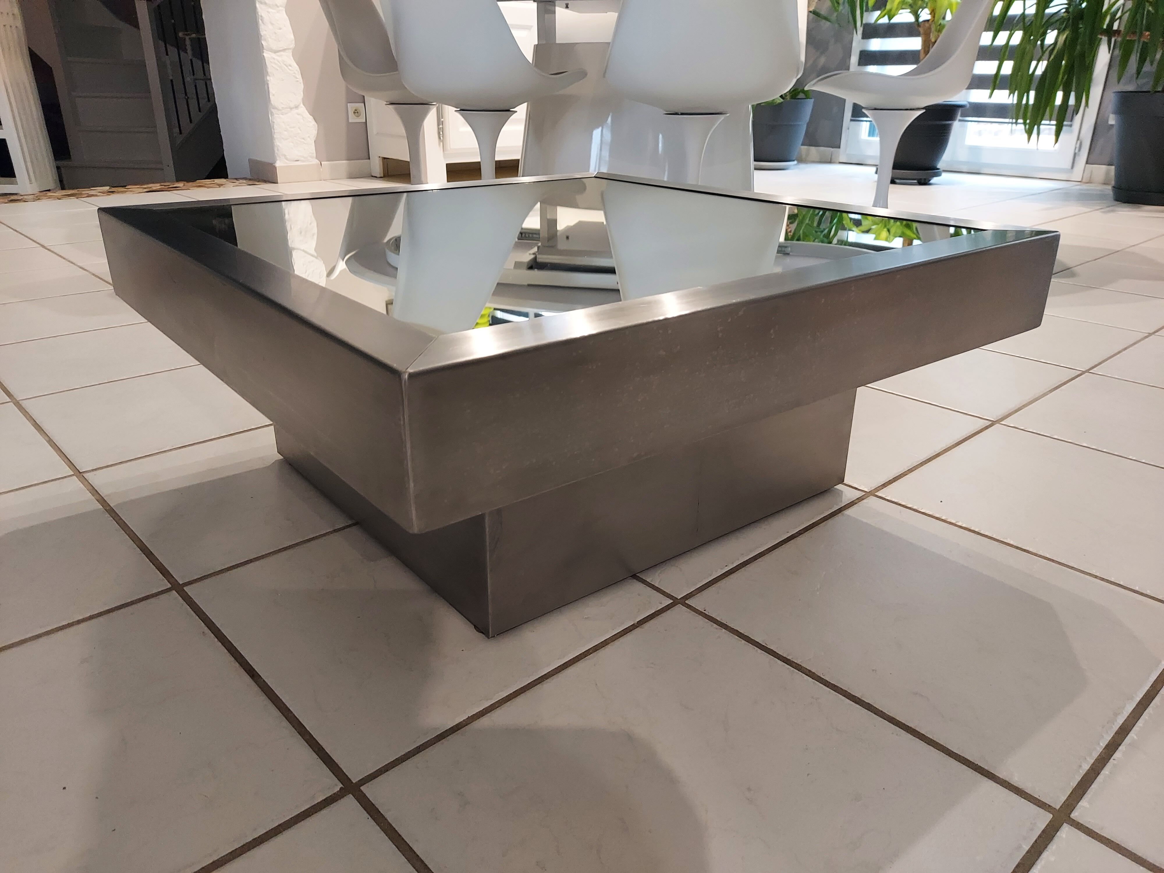 Living room coffee table Vintage design 1970s