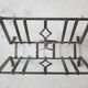 Metal magazine rack