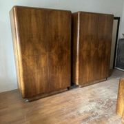Art Deco cabinets, Austria, 1930s, set of 2