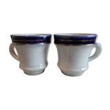 Pair of Brulot Valentine cups