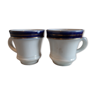 Pair of Brulot Valentine cups