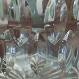 Ancien seau à champagne en cristal taillé main