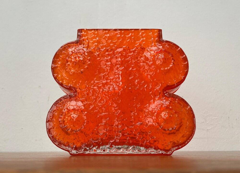 Mid-century Nebula glass vase by Nanny Still for Riihimäki Lasi, 1960s