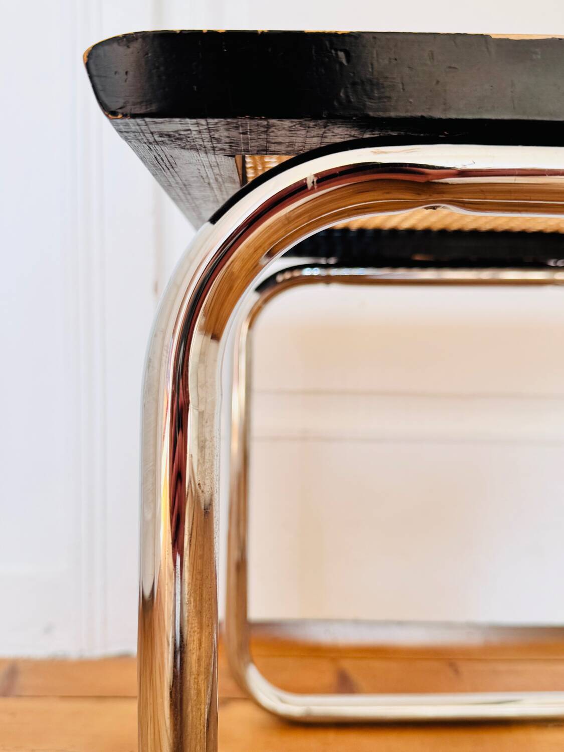 3 chaises Cesca Marcel Breuer B32