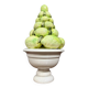 Ceramic centerpiece with lemon decorations, Art Deco period, circa 1940