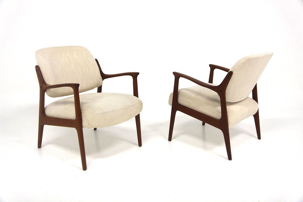 Set of 2 "Dodus" armchairs, Bröderna Andersson, Sweden, 1960