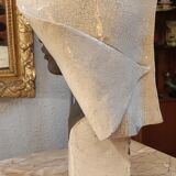 Old Large women's ceramic bust