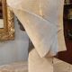 Ancien Grand buste femme en céramique