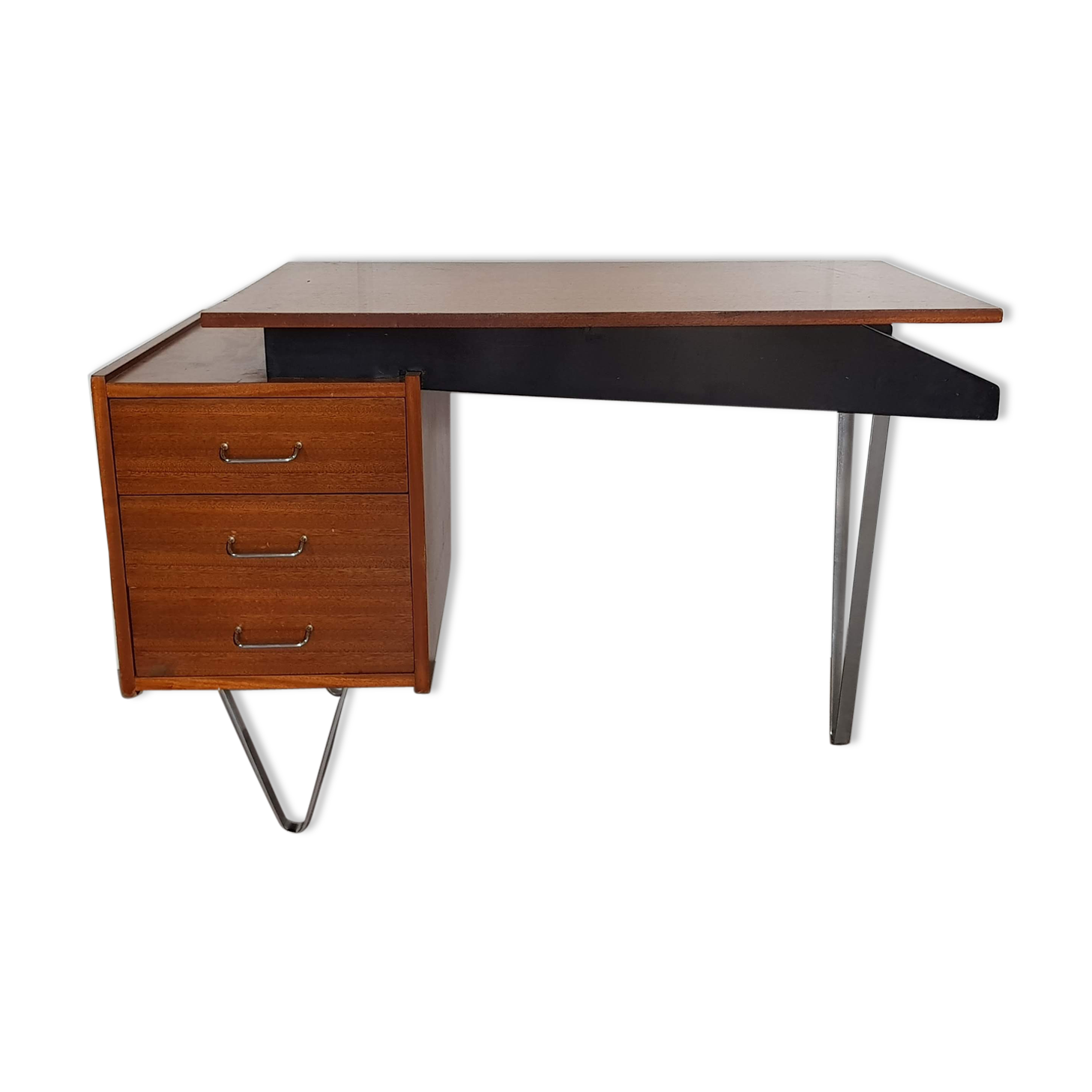 Cees Braakman for Pastoe teak desk the Netherlands 1960s