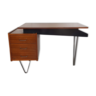 Cees Braakman pour le bureau en teck de Pastoe Pays-Bas 1960